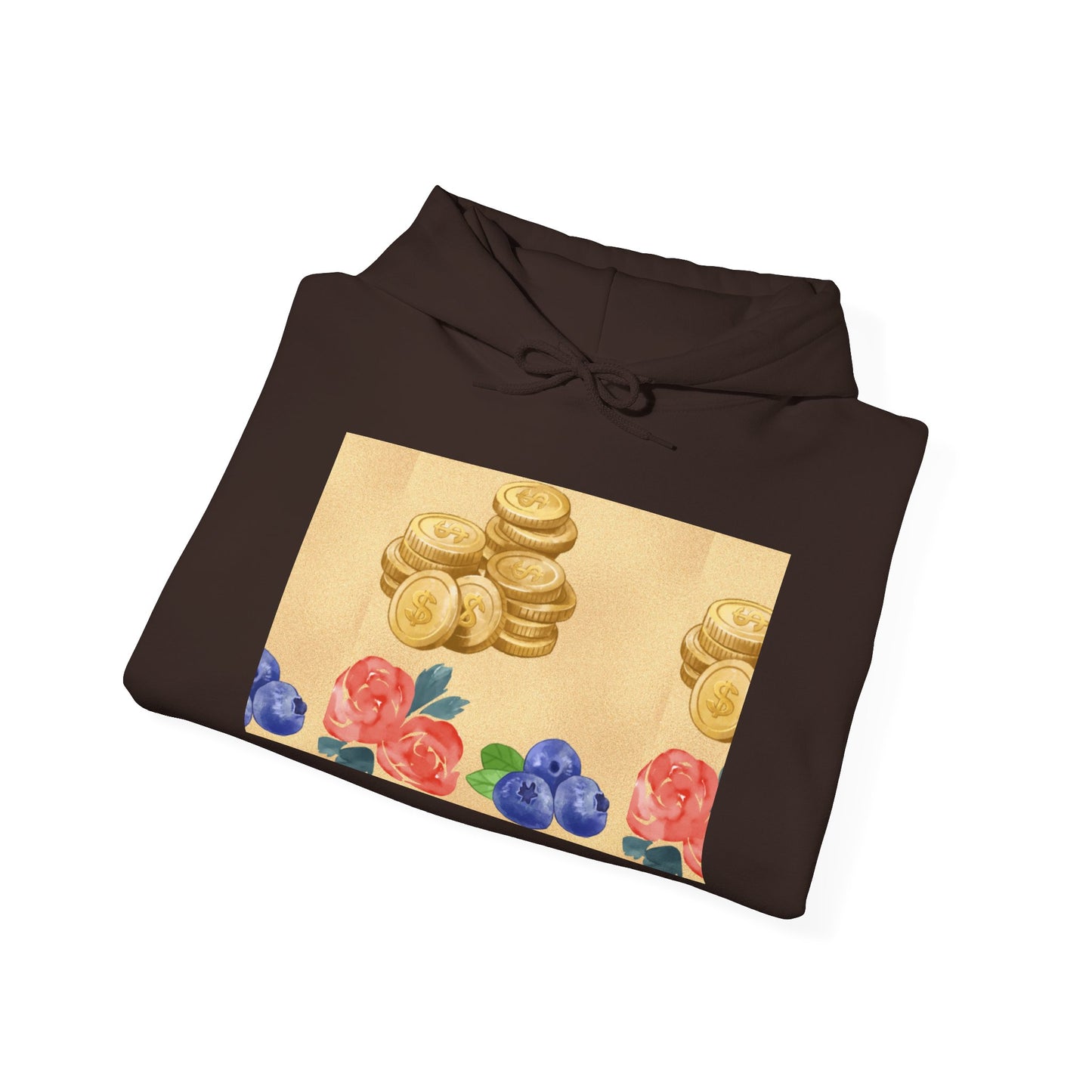 Hoodie — Tropical Faith & Floral Pancake Art Pullover