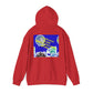 Hoodie — Tropical Faith & Floral Pancake Art Pullover