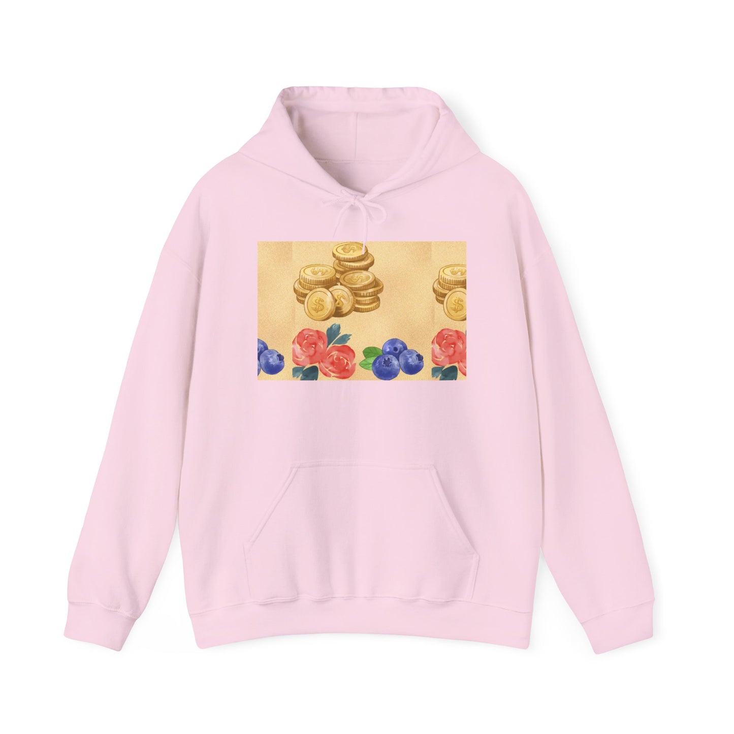 Hoodie — Tropical Faith & Floral Pancake Art Pullover