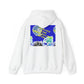 Hoodie — Tropical Faith & Floral Pancake Art Pullover