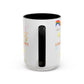 2 Peter 3:67 Inspirational Coffee Mug — Cute Rainbow & Chick Faith Design