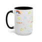 2 Peter 3:67 Inspirational Coffee Mug — Cute Rainbow & Chick Faith Design