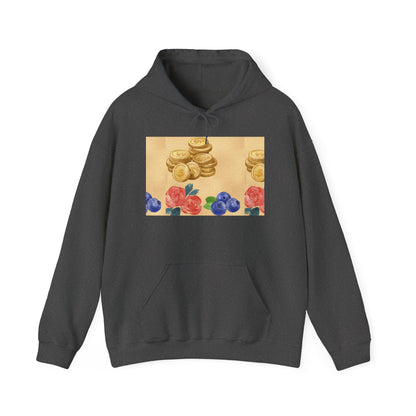 Hoodie — Tropical Faith & Floral Pancake Art Pullover