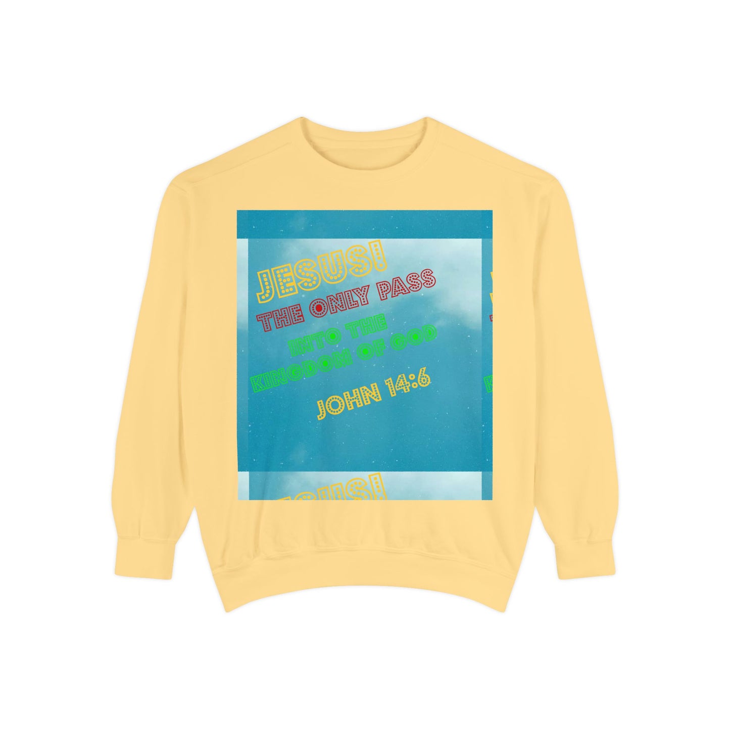 Christian Graphic Sweatshirt — "Jesus Is The Star" Inspirational Pullover
