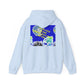 Hoodie — Tropical Faith & Floral Pancake Art Pullover