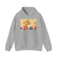 Hoodie — Tropical Faith & Floral Pancake Art Pullover