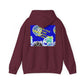 Hoodie — Tropical Faith & Floral Pancake Art Pullover
