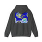 Hoodie — Tropical Faith & Floral Pancake Art Pullover