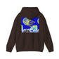 Hoodie — Tropical Faith & Floral Pancake Art Pullover