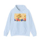 Hoodie — Tropical Faith & Floral Pancake Art Pullover