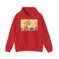 Hoodie — Tropical Faith & Floral Pancake Art Pullover
