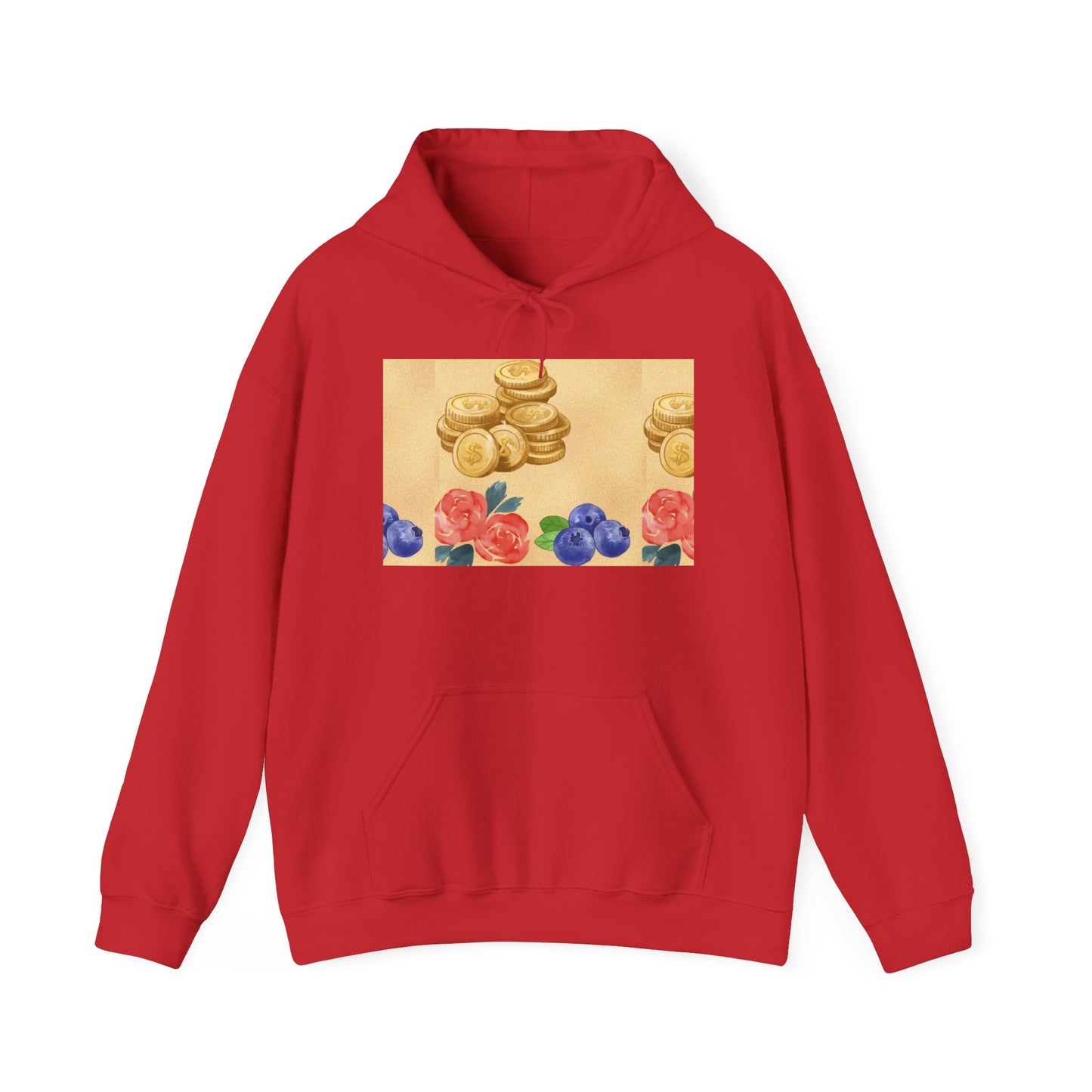 Hoodie — Tropical Faith & Floral Pancake Art Pullover