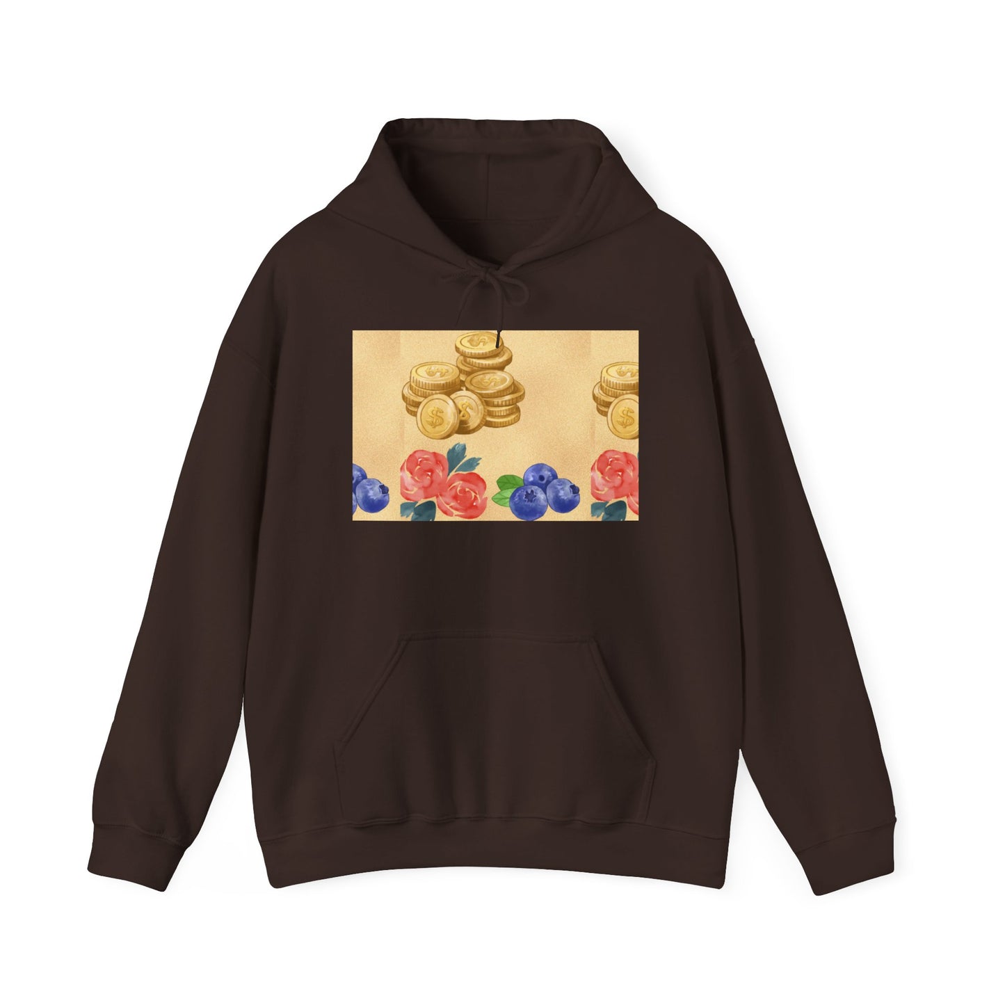 Hoodie — Tropical Faith & Floral Pancake Art Pullover