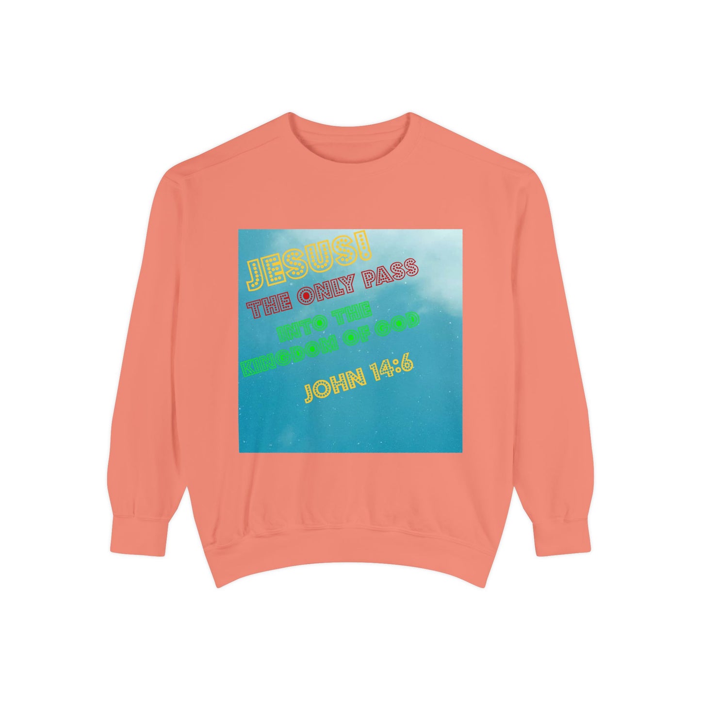 Christian Graphic Sweatshirt — "Jesus Is The Star" Inspirational Pullover