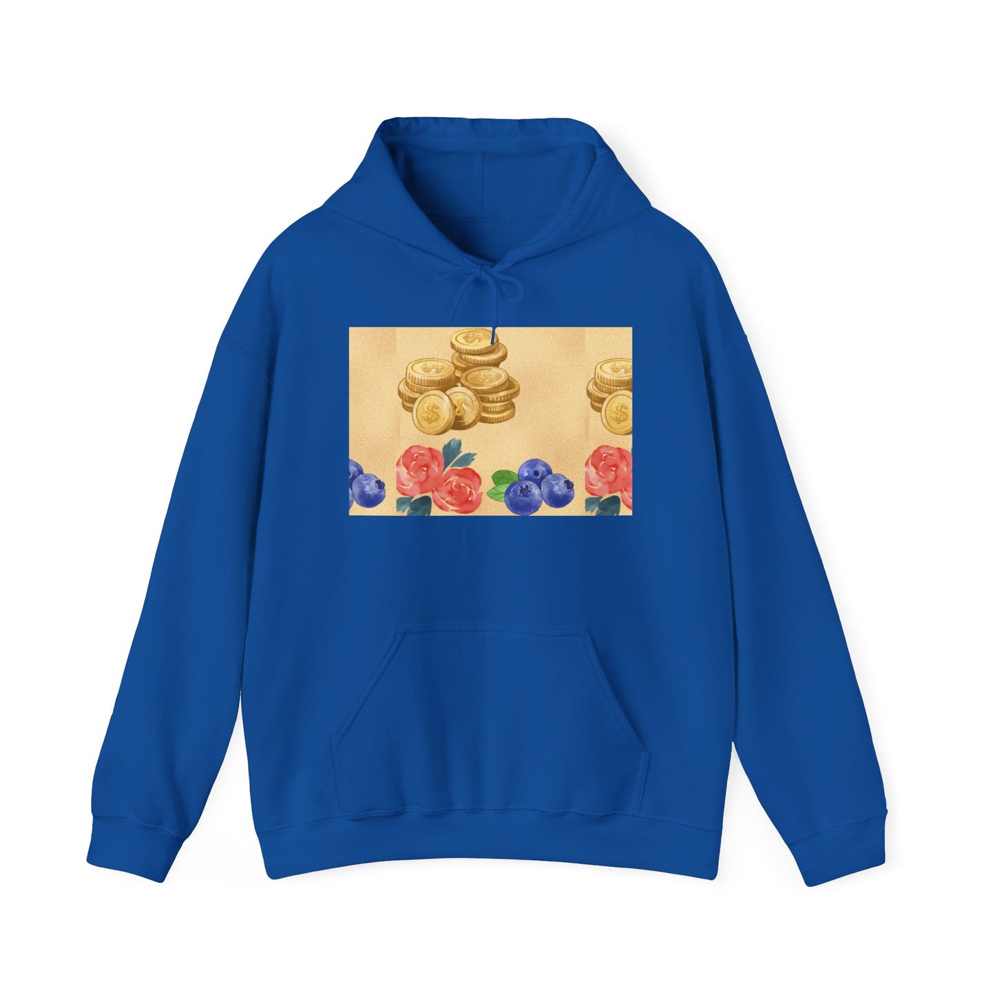 Hoodie — Tropical Faith & Floral Pancake Art Pullover